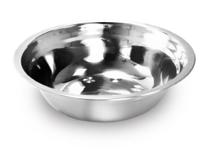 BACIA DE INOX 13CM  250ML
