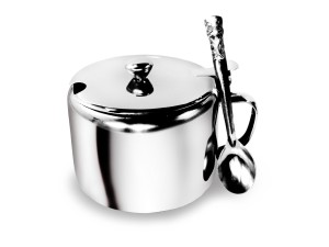 ACUCAREIRO DE INOX COM COLHER
