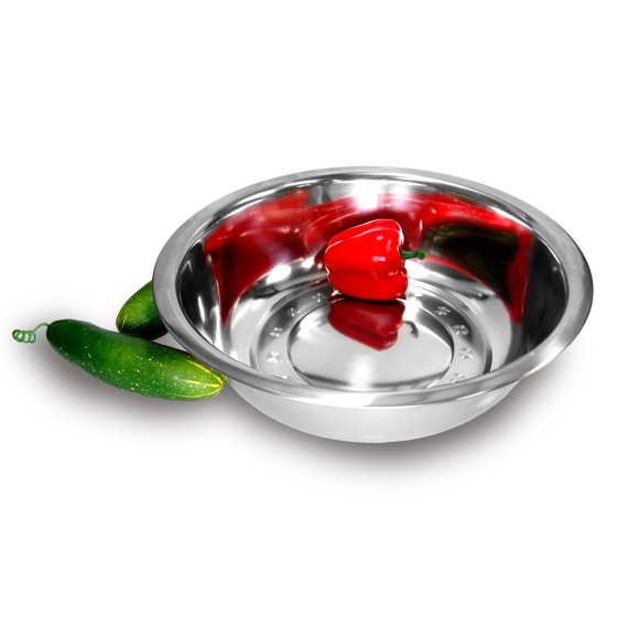 BACIA DE INOX 36CM