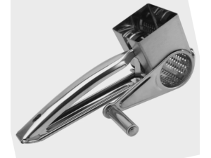 RALADOR QUEIJO MANUAL INOX 20X08X06CM
