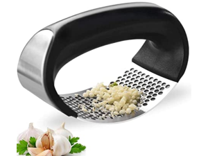 AMASSADOR ALHO INOX OVAL CABO-PRETO