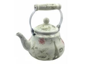 CHALEIRA ESMALTADA 1,5L DECORADA