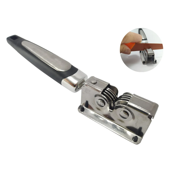 AMOLADOR FACA METAL CABO PRETO
