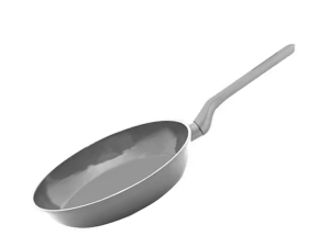 FRIGIDEIRA ALUMINIO 26CM JADE CINZA