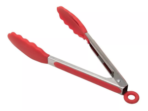 PEGADOR SALADA INOX C/SILICONE 27CM
