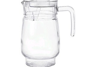 JARRA VIDRO 1,5L C/TAMPA LISA