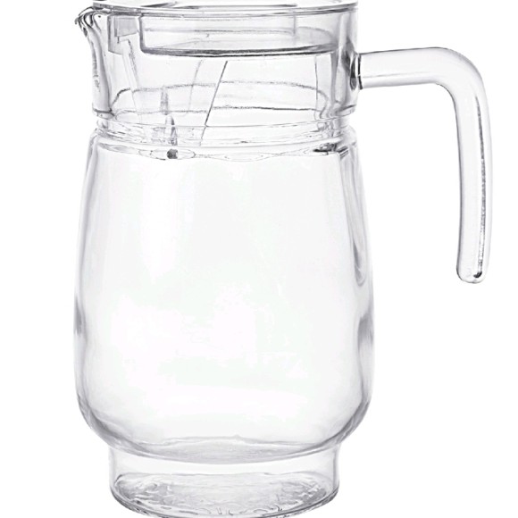 JARRA VIDRO 1,5L C/TAMPA LISA