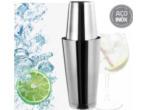 COQUETELEIRA INOX 02 PC  820ML PROFISSIONAL