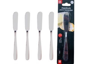 JOGO GARBO 4 ESPATULA INOX 09CM GARBO