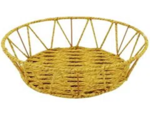 CESTA PAPEL REDONDO 25X8CM