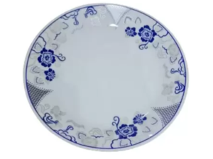 PRATO VIDRO 26,5CM PORTO RASO DECOR