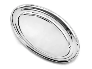 TRAVESSA INOX OVAL 24X15CM