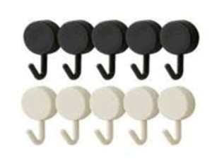 KIT 10 GANCHO ADESIVO REDONDO COLOR