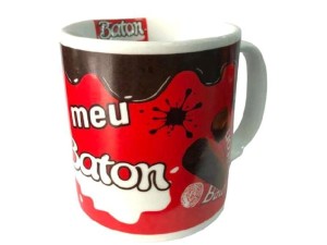CANECA CERAMICA 300ML CHOCOLATE