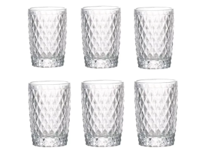 JOGO 6 COPO VIDRO 370ML BICO JACA