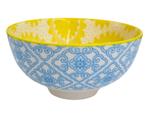 BOWL CERAMICA 270ML 08X12CM COLOR