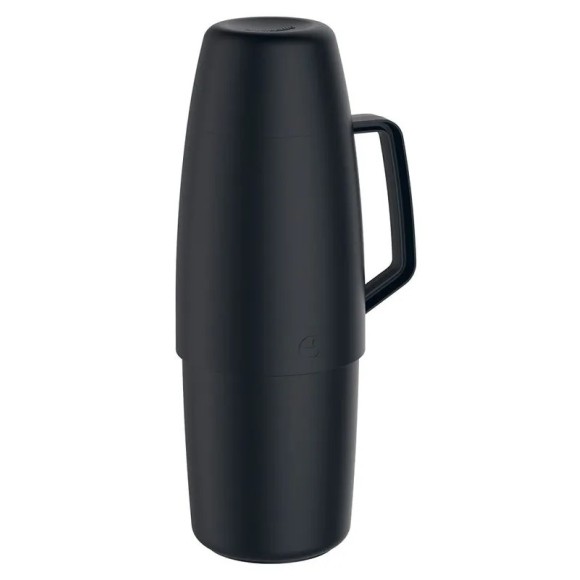 GARRAFA TERMICA 1,0L LOTUS PRETA