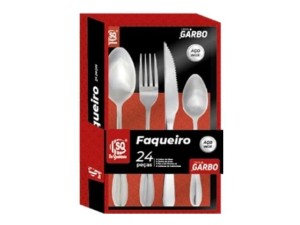 FAQUEIRO  24PC INOX GARBO