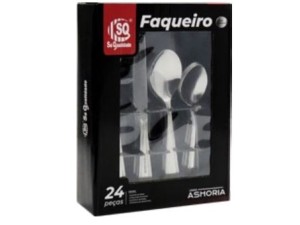 FAQUEIRO  24PC INOX ASHORIA