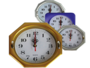 RELOGIO PAREDE 16CM COLOR SORTIDO