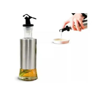 AZEITEIRO VIDRO/INOX 300ML