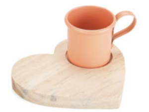 PIRES MADEIRA C/XICARA 90ML ALUMINIO