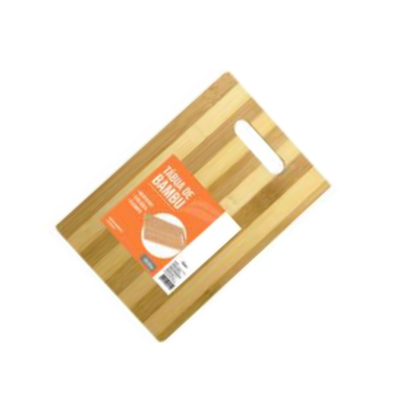 TABUA BAMBU 26X16CM LISTRAS