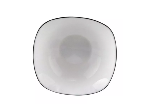 BOWL VIDRO DAMA 480ML BORDA PRETA