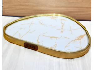 BANDEJA ESPELHO TRIANG 20X20CM RAJADA