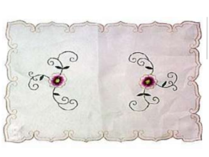 LUGAR AMERICANO 30X45CM BORDADO INDUSTRIAL