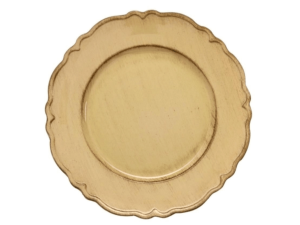 SOUSPLAT PLASTICO 25CM MOON BEGE