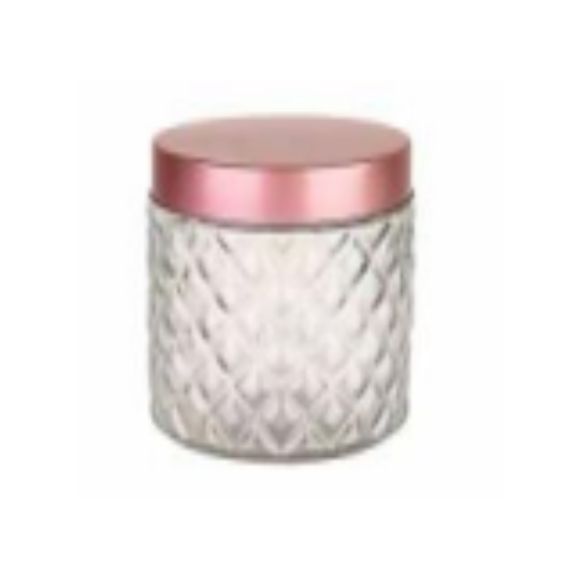 POTE VIDRO DIAMOND 0,8L TP-CHAMPAGNE