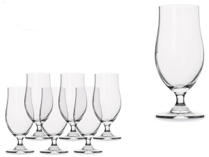 JOGO 6 TACA VIDRO 420ML ESSENCE CERVEJA