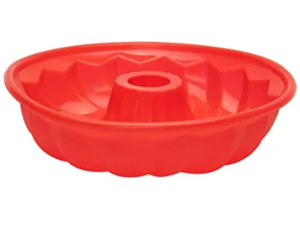 FORMA SILICONE P/BOLO C/FURO 27X06CM