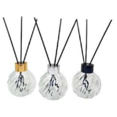 DIFUSOR VIDRO BOLINHA C/VARETAS