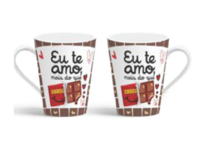CANECA CERAMICA 290ML CHOCOLATE PASCOA
