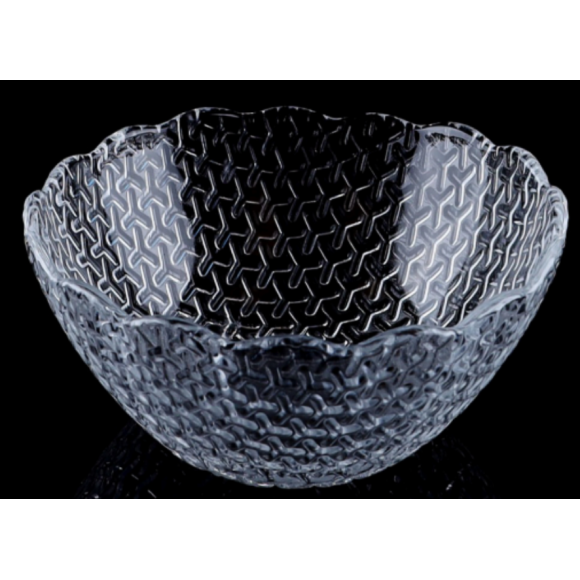 JOGO 6 BOWL VIDRO 400ML XADREZ