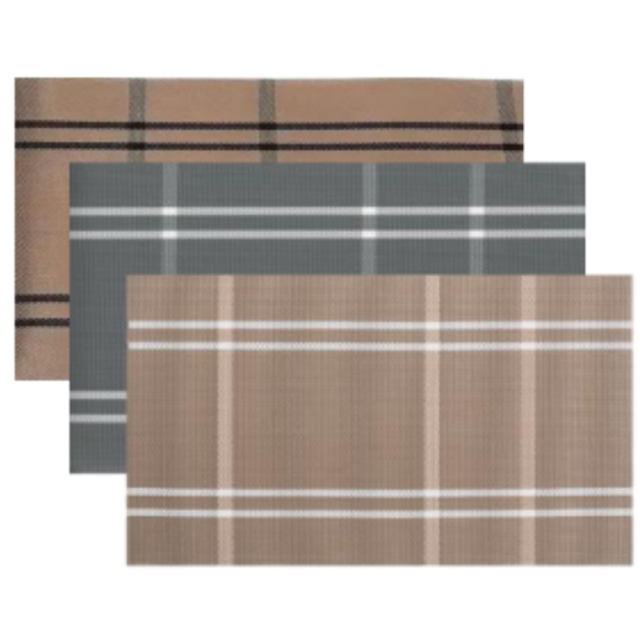 LUGAR AMERICANO PVC 30X45CM XADREZ