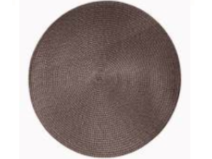 LUGAR AMERICANO PVC REDONDO 38CM CAFÉ