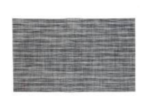 LUGAR AMERICANO PVC RETANGULAR 30X40CM CINZA