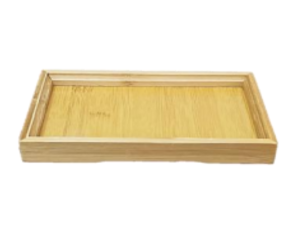 BANDEJA BAMBU 22X13CM RETANG
