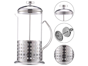 CAFETEIRA CREMEIRA FRANCESA VIDRO 350ML