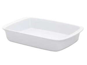 REFRATARIO CERAMICA TANGO 40X24CM BRANCO 3,2L
