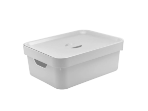 ORGANIZADOR CX PLASTICA 03L C/TPA BRANCA