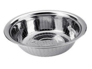 ESCORREDOR INOX 28CM MULTIUSO