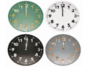 RELOGIO 30CM REDONDO 4-CORES