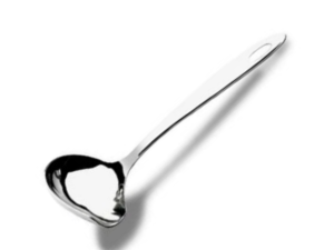 CONCHA MOLHO INOX C/BICO 21CM