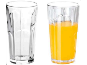 JOGO 6 COPO VIDRO 350ML CASABLANCA