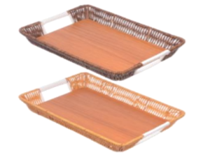 BANDEJA VIME PLAST 34X24CM RETANGULAR