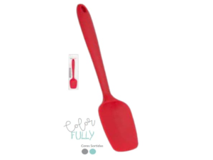 ESPATULA SILICONE COLLORFULY 27CM 3-CORES